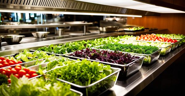 Optimisez l'agencement de votre bar à salade avec style